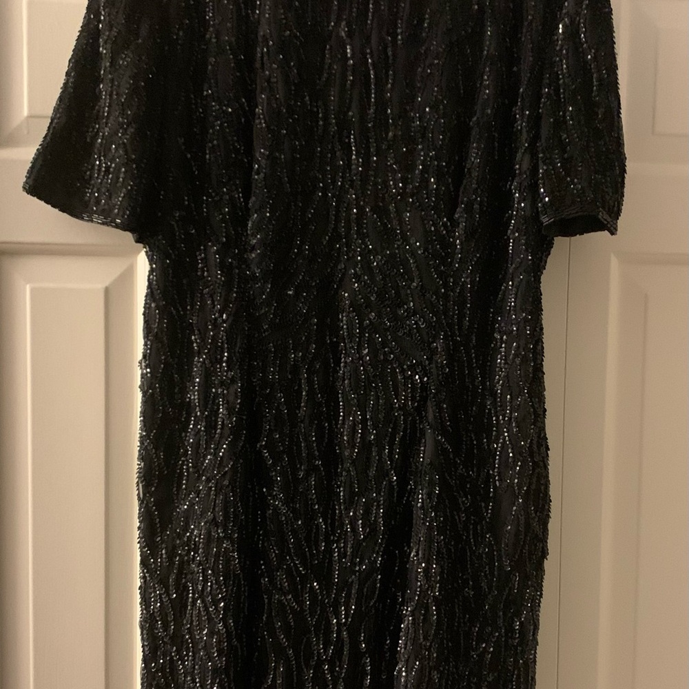Stenay Black Sequin Mini Dress